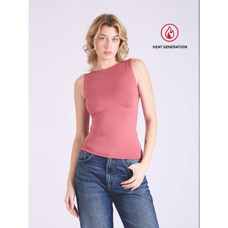 The Active Story Pink Heat Sync Inner Layer Top (XS)