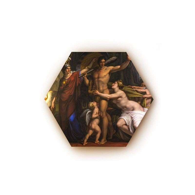 The Artment Palazzo Pitti In Focus Canvas Matte Finish Multi (Large)