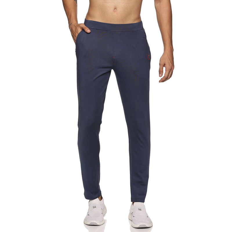 DOMIN8 Mens Slim Fit Denim Pocket with Coin Pocket Trackpant (M)