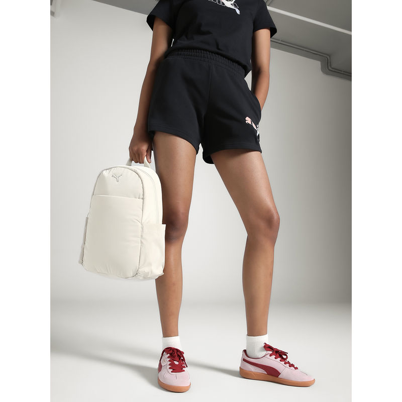 Puma Black Solid Regular Fit Shorts (S)