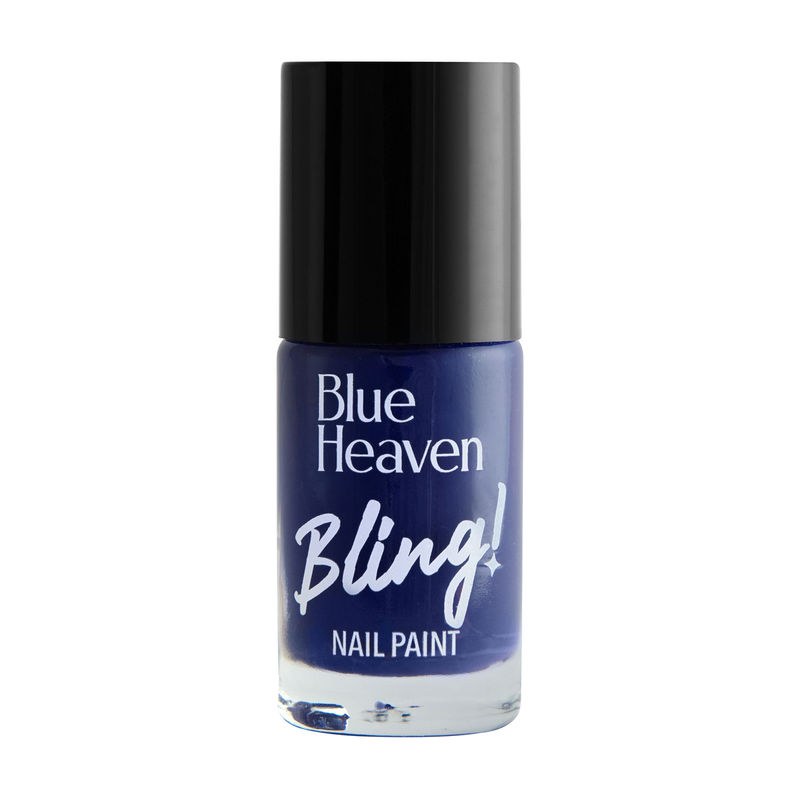 Blue Heaven Bling Nail Paint- Royal Blue
