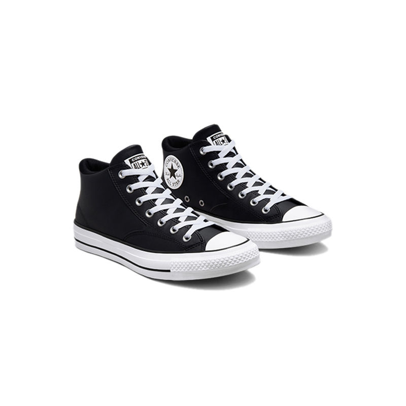 Converse Unisex Chuck Taylor All Star Malden Street Faux Leather Mid Top Sneakers (UK 9)