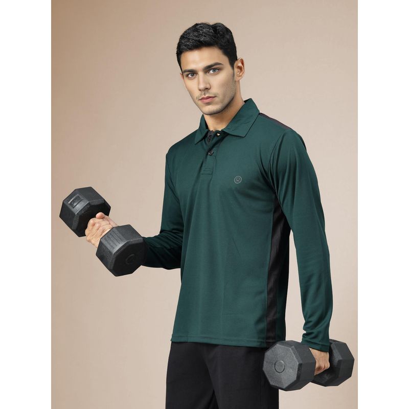 CHKOKKO Green Men Gym T-Shirt (S)