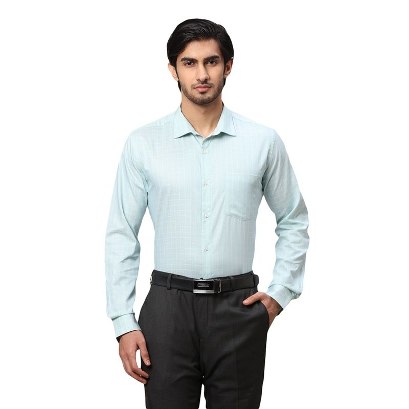 Park Avenue Medium Blue Shirt (39)