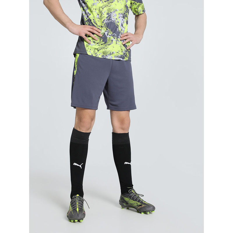Puma Individual Cup Football Men Grey Shorts (S)