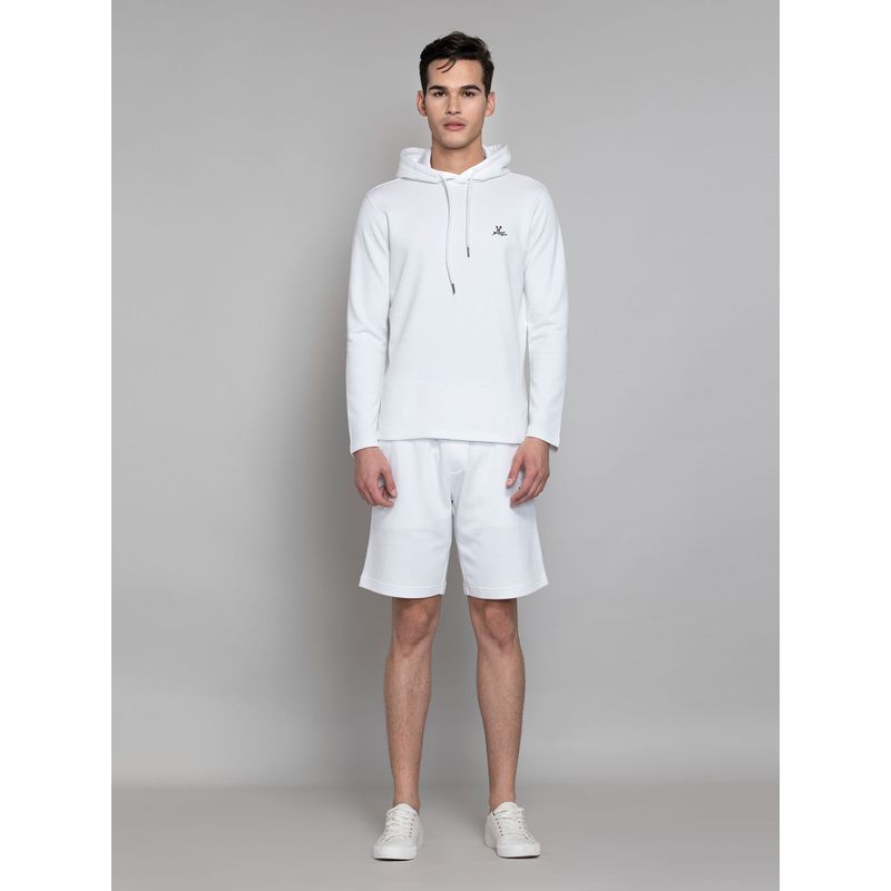 Muvazo Rio Celeste-White Hoodie (M)