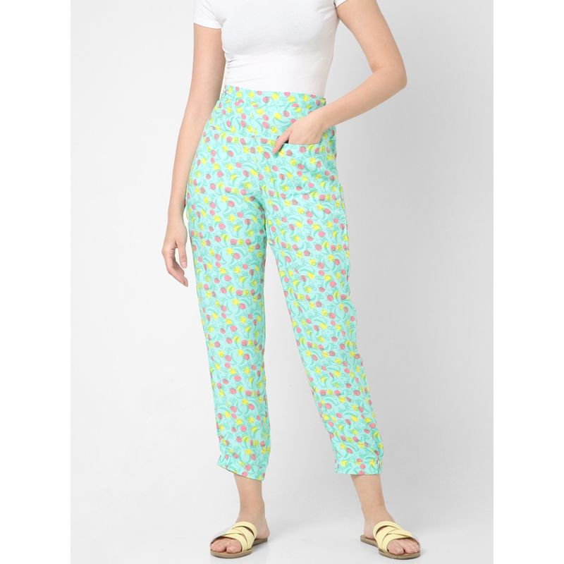 Mystere Paris Skate Boots Printed Lounge Pants (S)