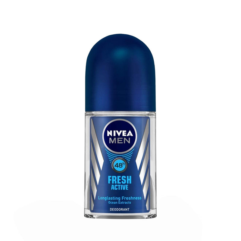 NIVEA Men Fresh Active Deodorant Roll On For Men