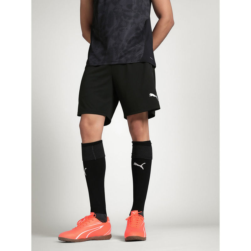 Puma Team Cup Men Football Black Shorts (S)