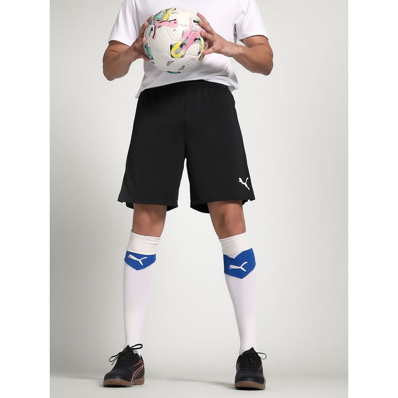 Puma Team Cup Men Football Black Shorts (S)