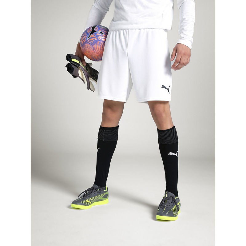 Puma Team Cup Men Football White Shorts (L)