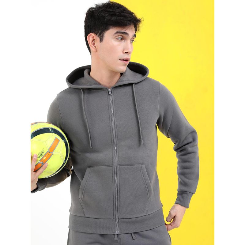 HIGHLANDER Mens Black Hooded Jacket (S)