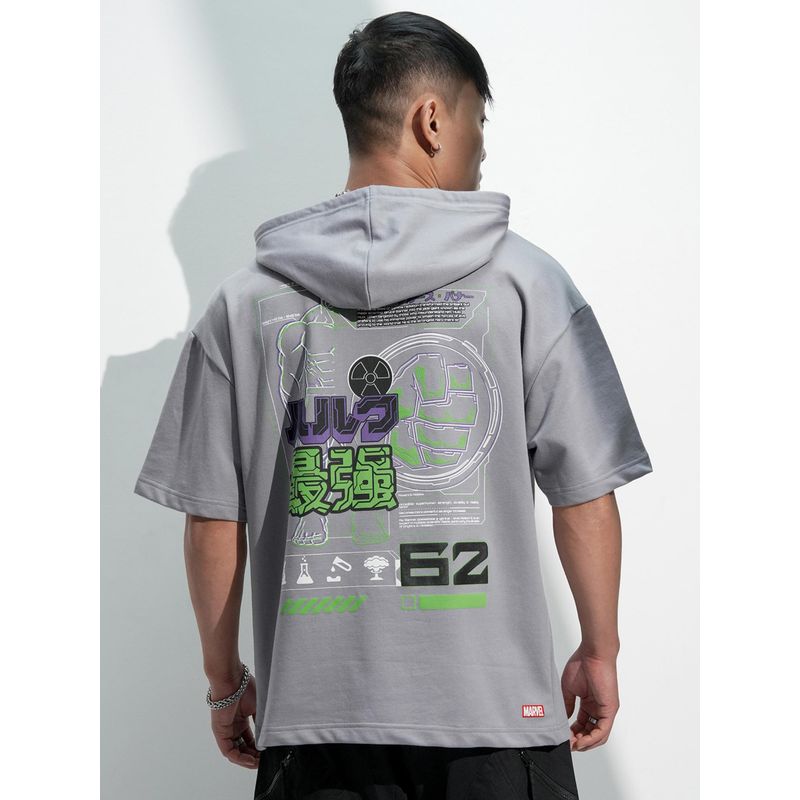 HIGHLANDER Mens Hulk Oversized Drop Shoulder Hoodie (L)