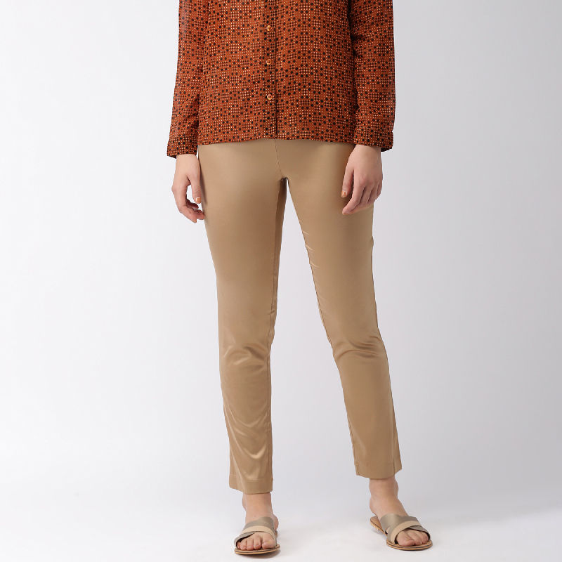 go colors knitted jeggings