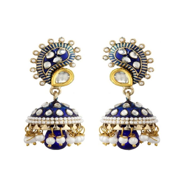 Anika's Creation Classic White Pearl Jhumki For Women And Girls Buy
