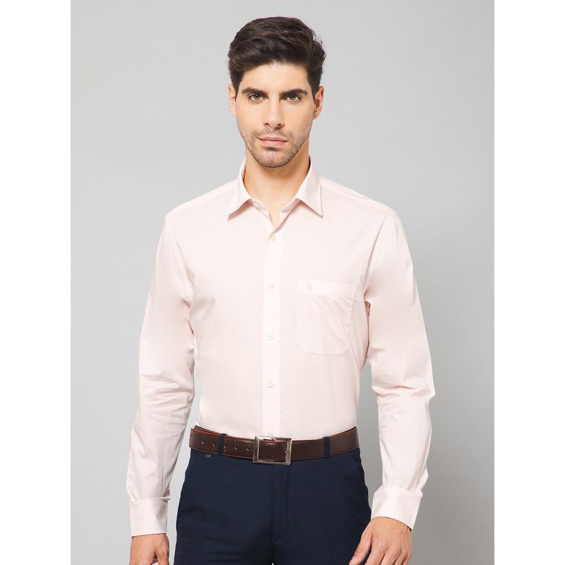Cantabil Men Peach Shirt (38)