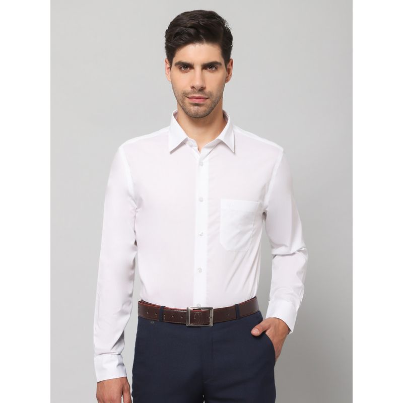 Cantabil Men White Shirt (42)