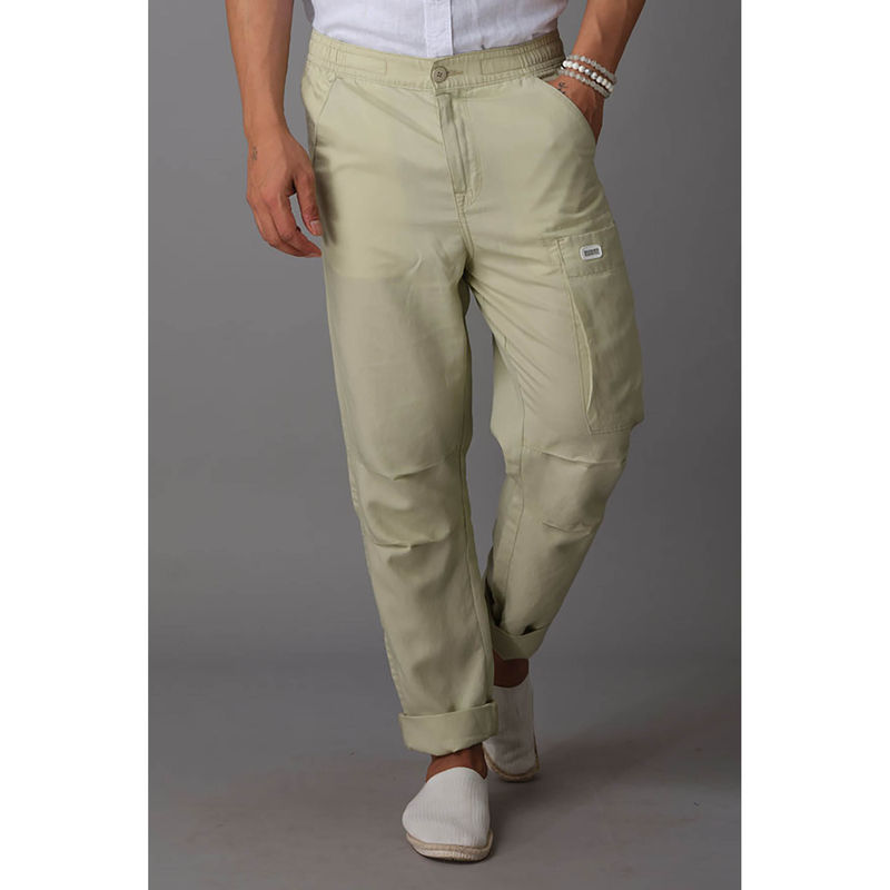 ROOKIES Men Cream Cargo (38)
