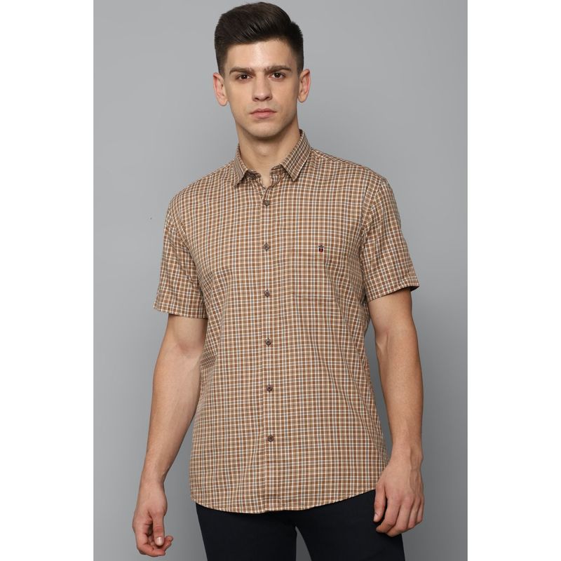 Louis Philippe Khaki Shirt (38)