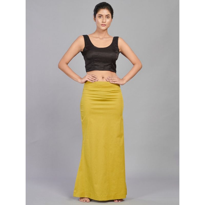 I AM BY DOLLYJAIN Cotton Lycra D'coat Green (S)