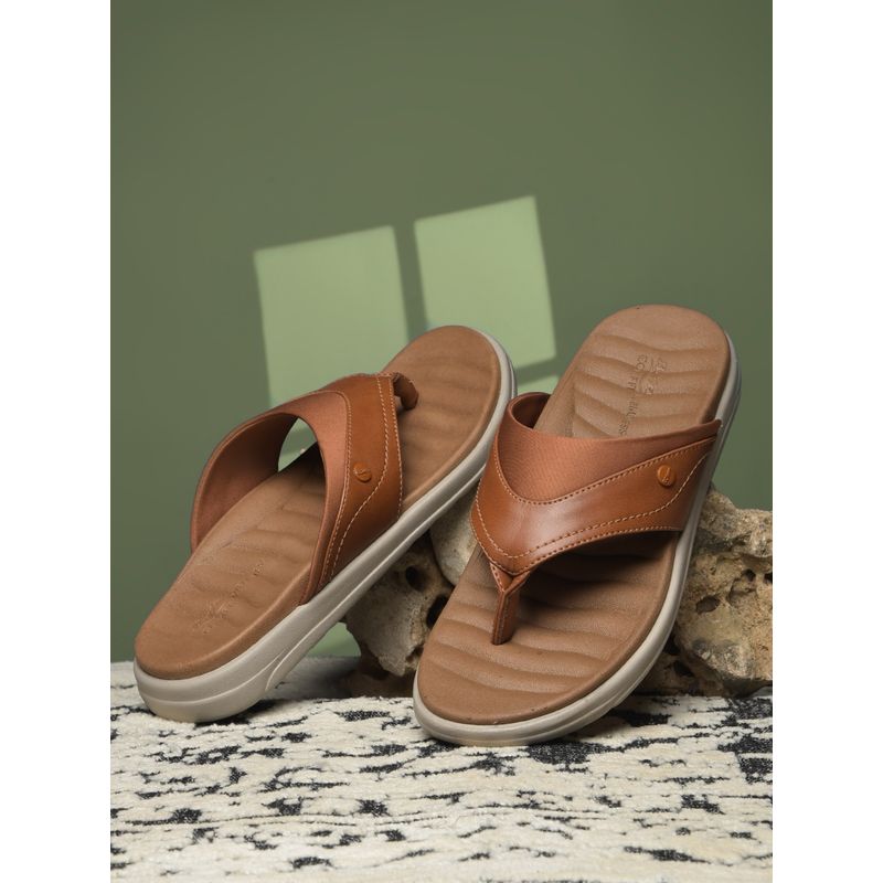 Bata Comfit Men Tan Sandals (UK 6)