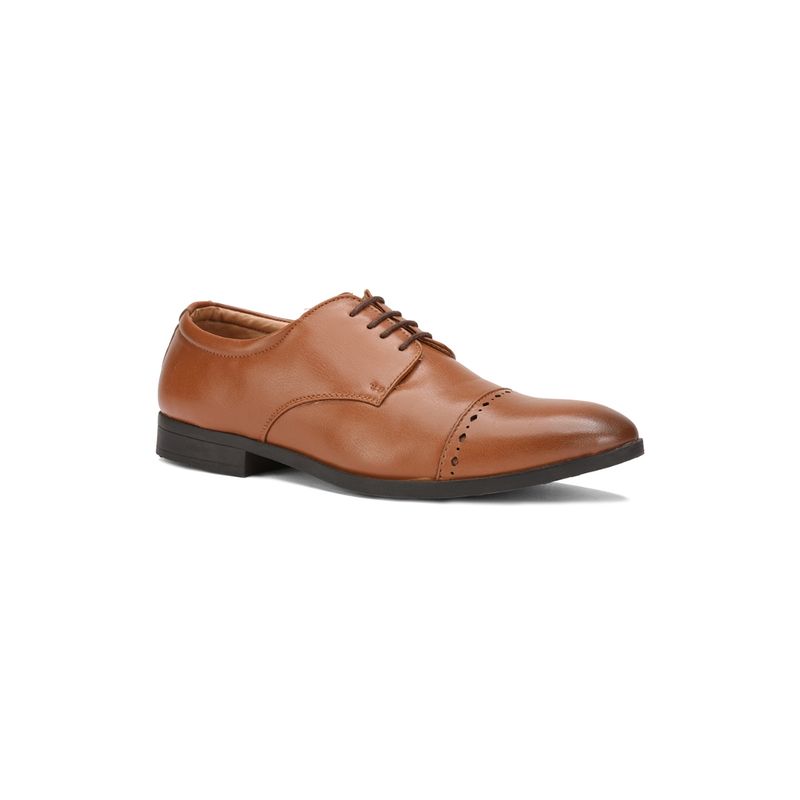 Bata Brown Formal Shoes For Men (UK 7)