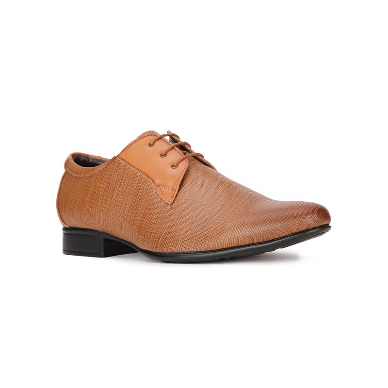 Bata Tan Formal Shoes For Men (UK 8)