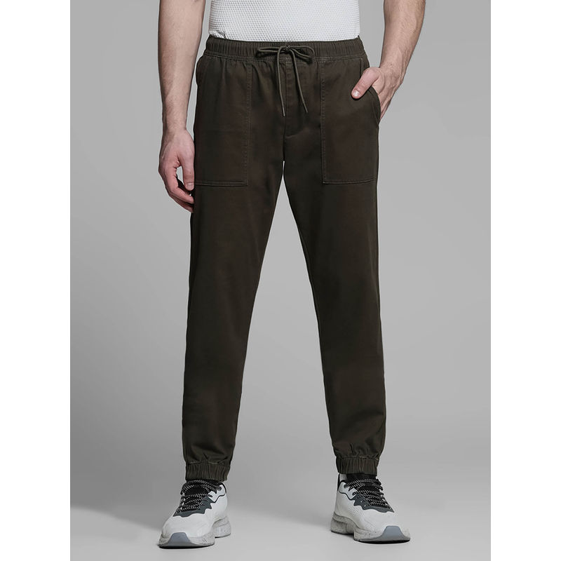 Jack & Jones Green Regular Fit Jogger Pants (28)