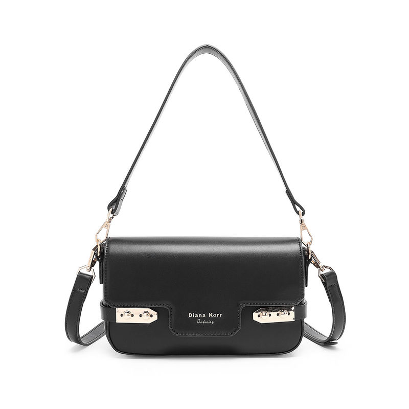 Buy Diana Korr Mille Infinity Black Sling Bag for Women Online