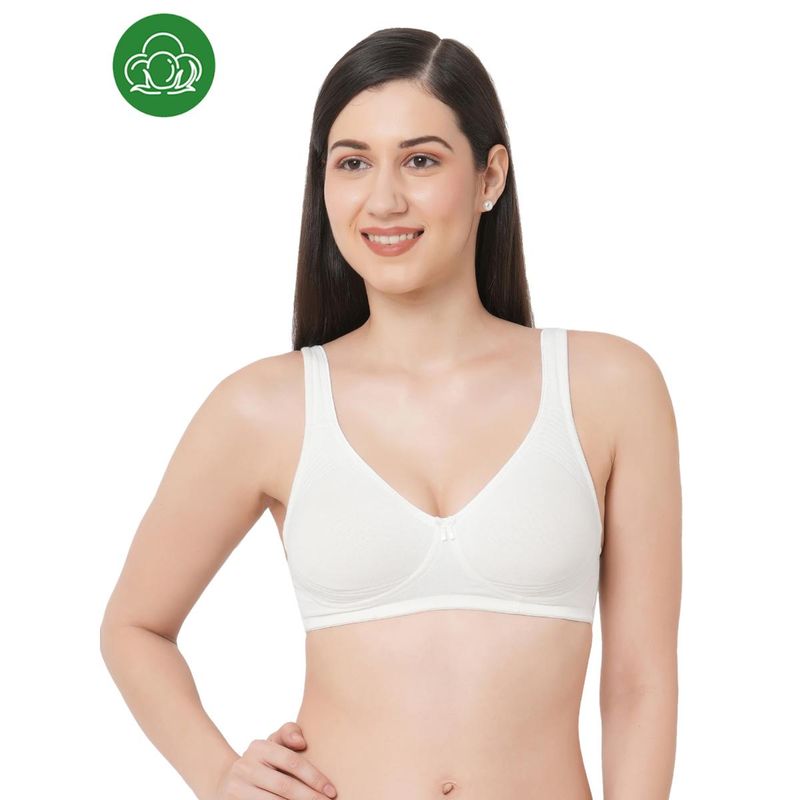 Inner Sense Organic Cotton Antimicrobial Seamless Side Support Bra (3XL)