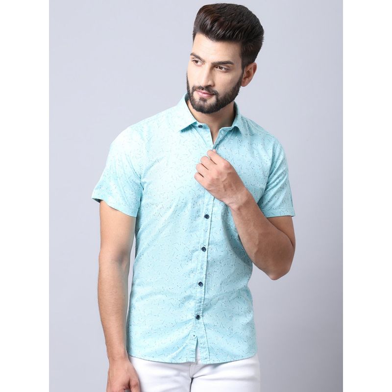 Cantabil Men Blue Shirt (38)