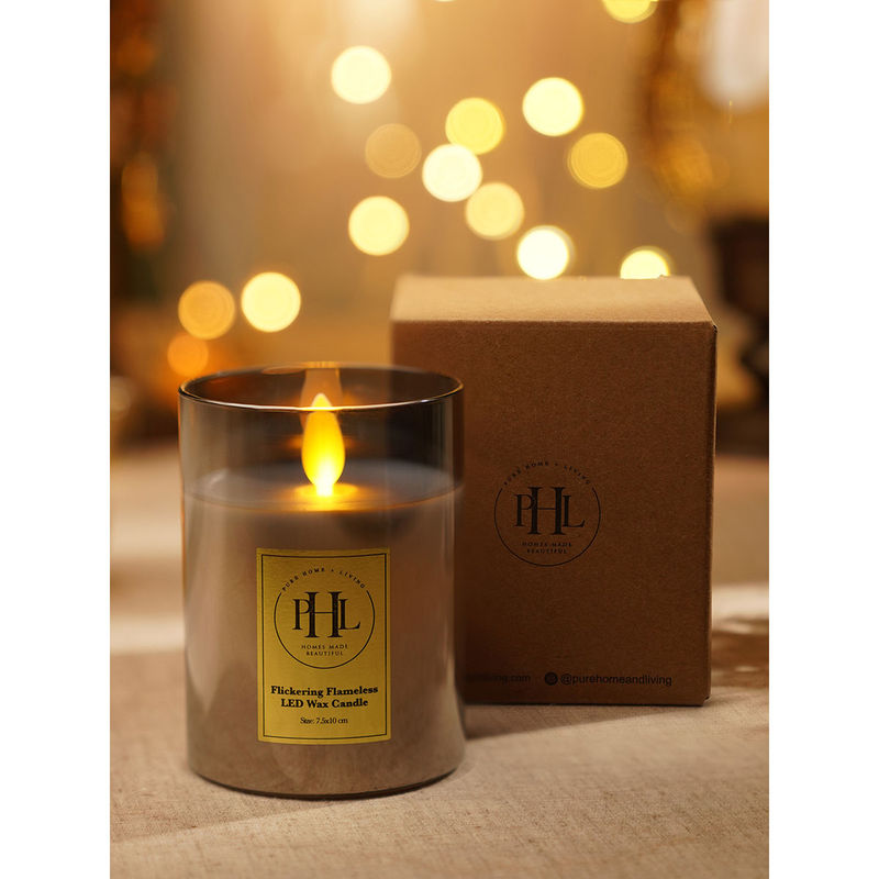 Pure Home + Living LED Flickering Flame Candle (S)