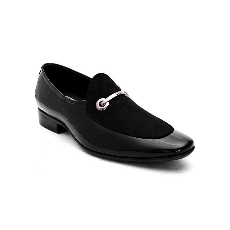 Hydes N Hues Black Loafers & Mocassins (EURO 42)