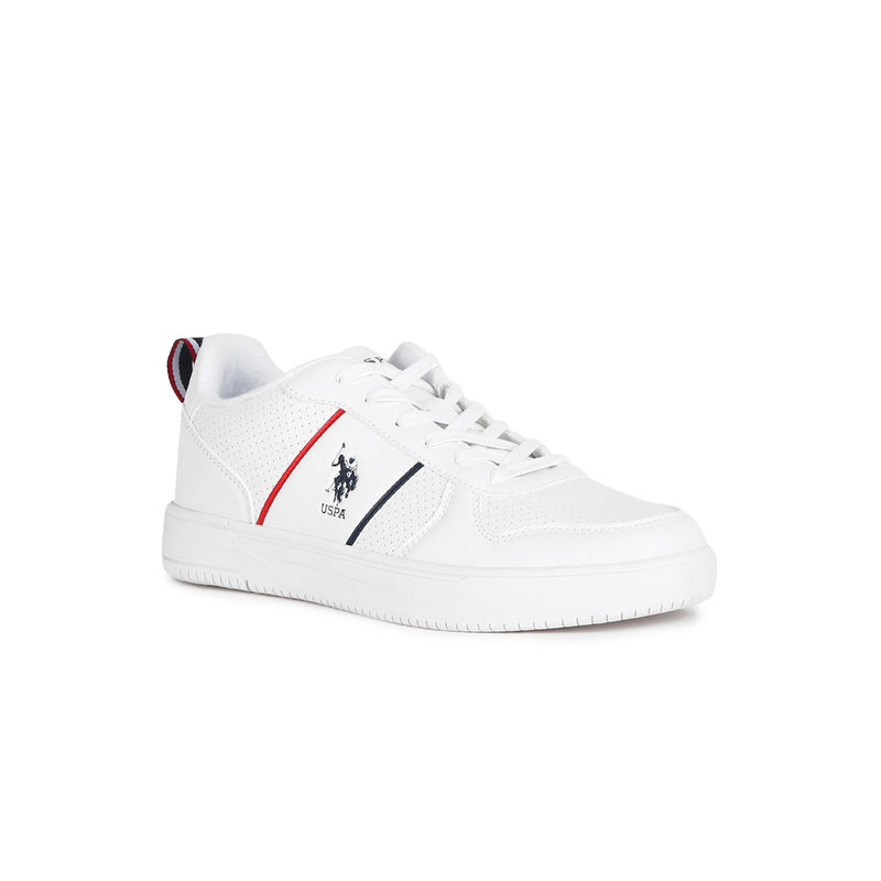U.S. POLO ASSN. Reggie Off White Sneakers (UK 7)