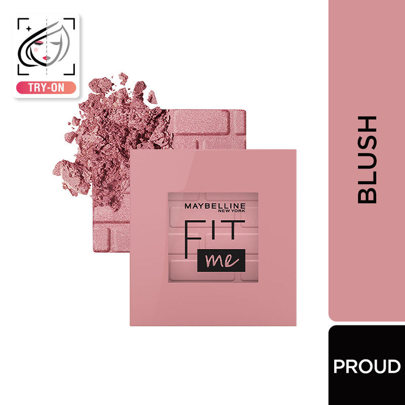 Maybelline New York New Fit Me Mono Blush, Up To 16 hours Long-lasting Cheek Blush - 40 Proud