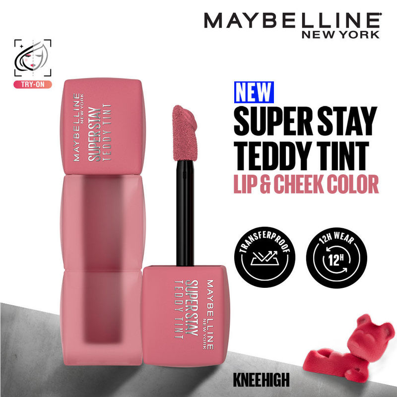 Maybelline New York Superstay Teddy Tint - Lip And Cheek Color - Knee High