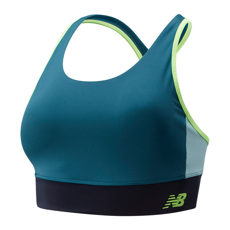 New Balance Womens Blue Sports Bra (WB11461) (S)