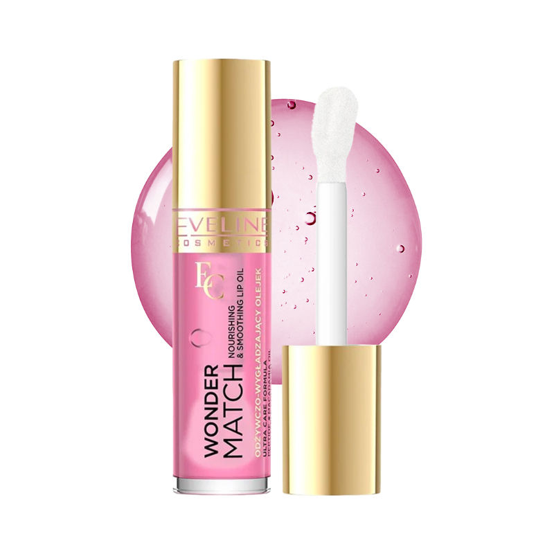 Eveline Cosmetics Wonder Match Soft Touch Lip Oil - 02 Delicate Rose