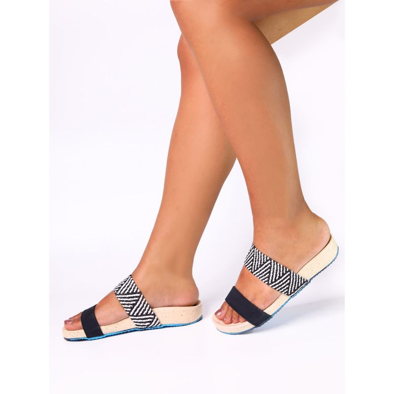 Monrow Jeviva Black Sandals (EURO 40)