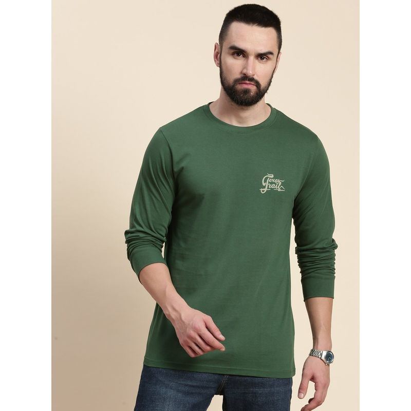 DILLINGER Green Graphic Regular T-shirt (S)