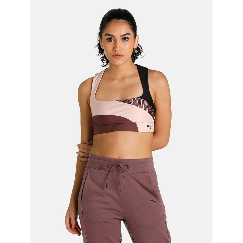 Puma Mid Impact Safari Glam Bra (XS)