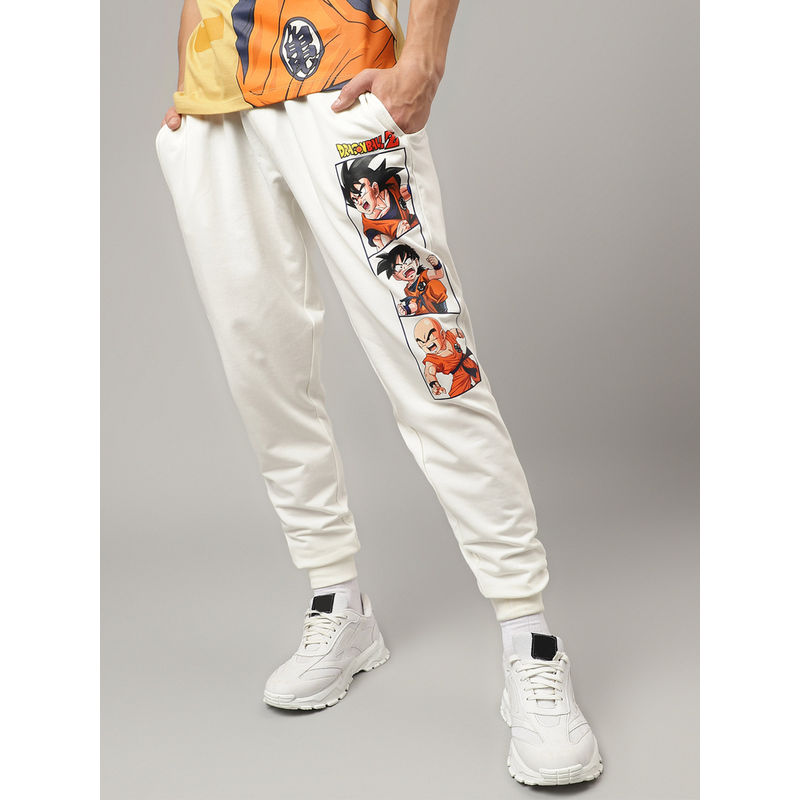 Free Authority Dragon Ball Z Printed Regular Fit Jogger For Men (L)