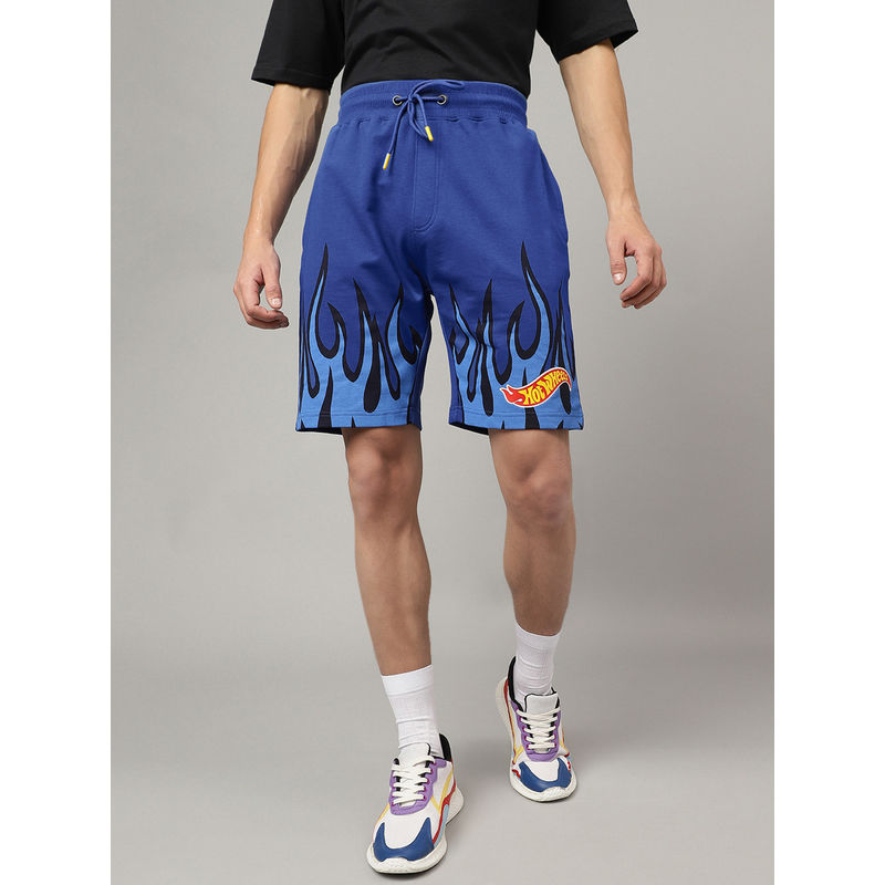 Free Authority Hot Wheels Printed Shorts For Men (L)