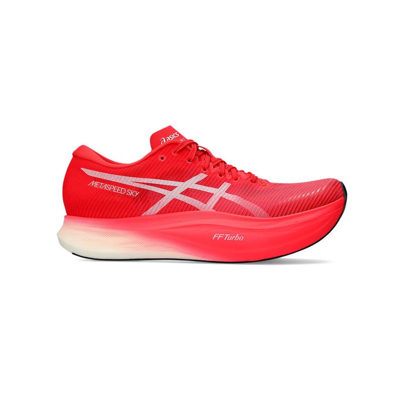 ASICS SPEED SKY ランニングシューズ レッド Buy ASICS Metaspeed Sky Red Unisex Running Shoes Online