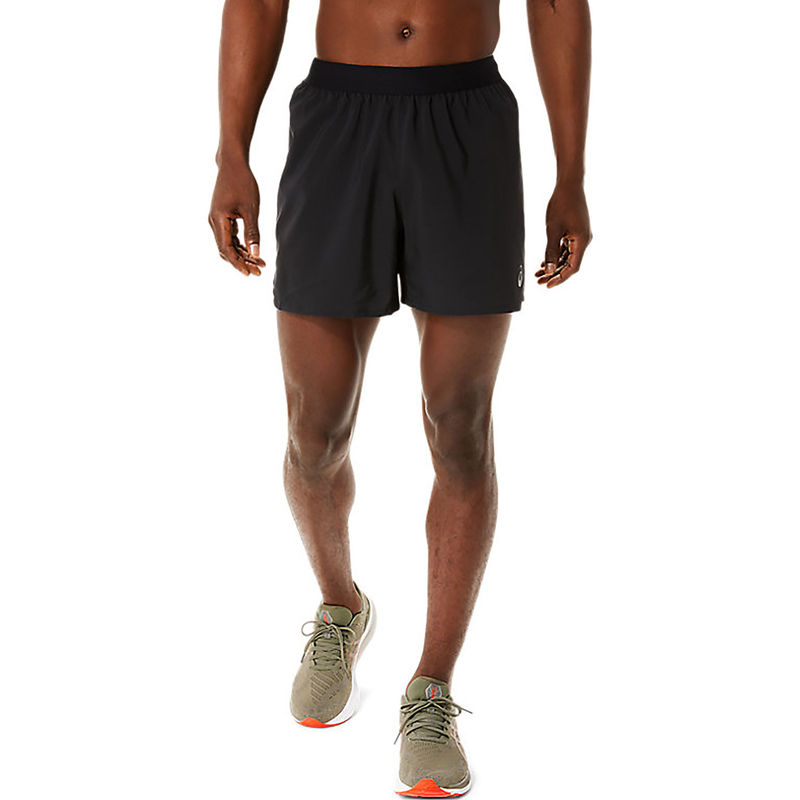 ASICS Road 5 In Black Mens Shorts (M)