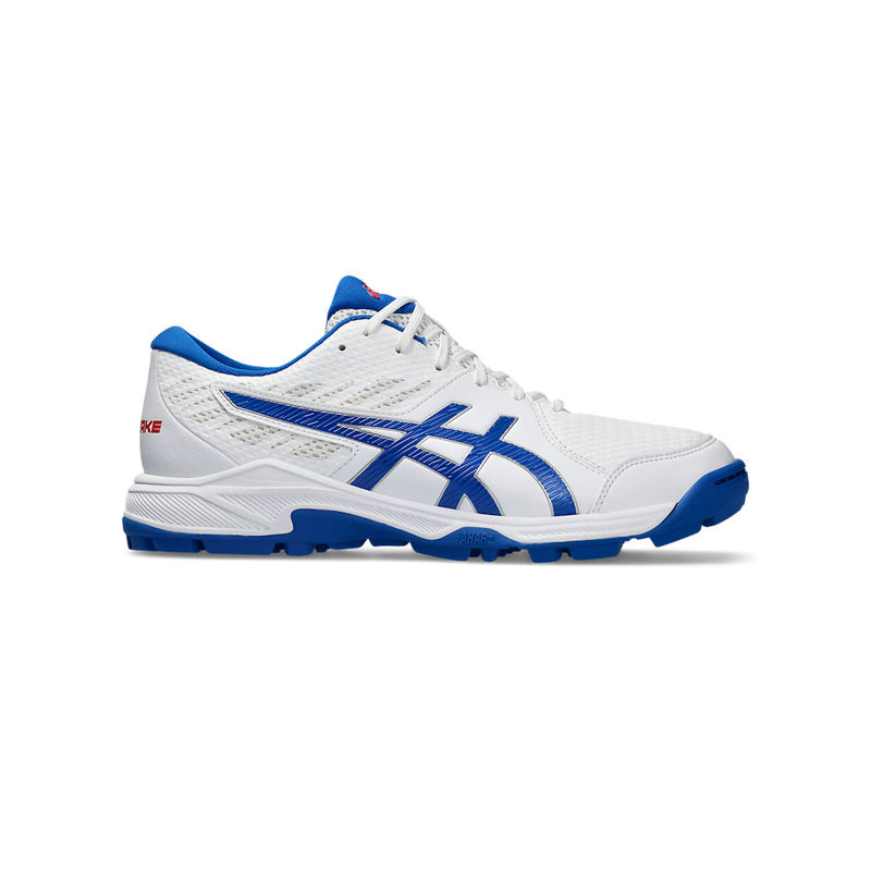ASICS GEL-Peake 2 White & Blue Unisex Training Shoes (UK 8)