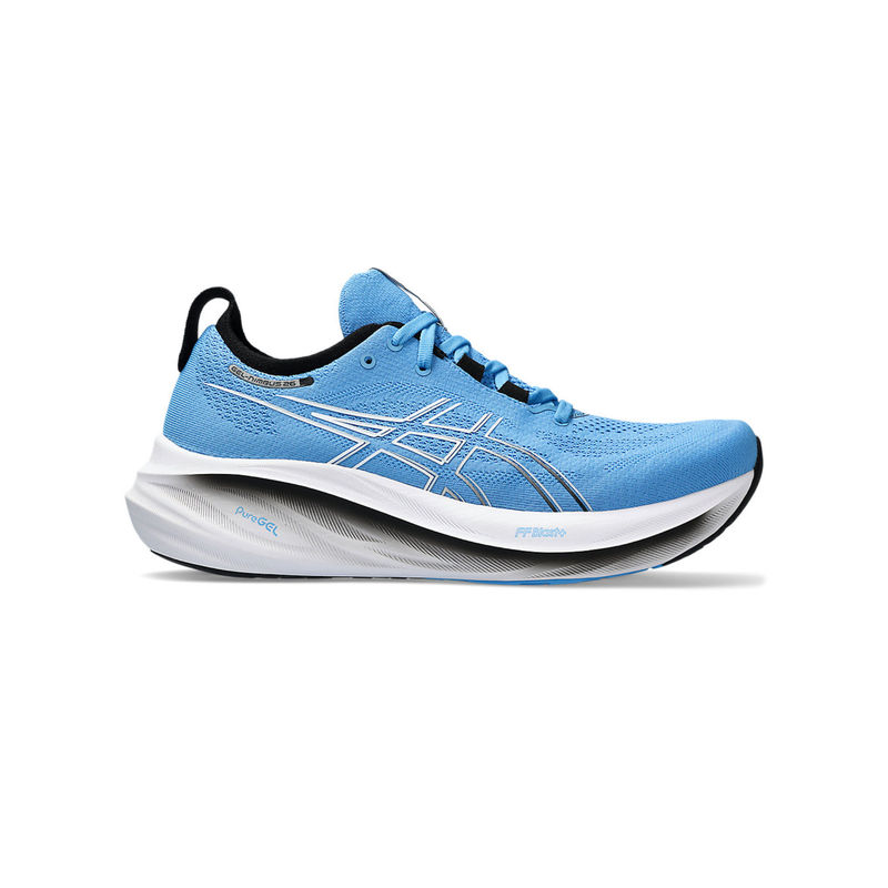 ASICS GEL-Nimbus 26 Blue Men Running Shoes (UK 8)