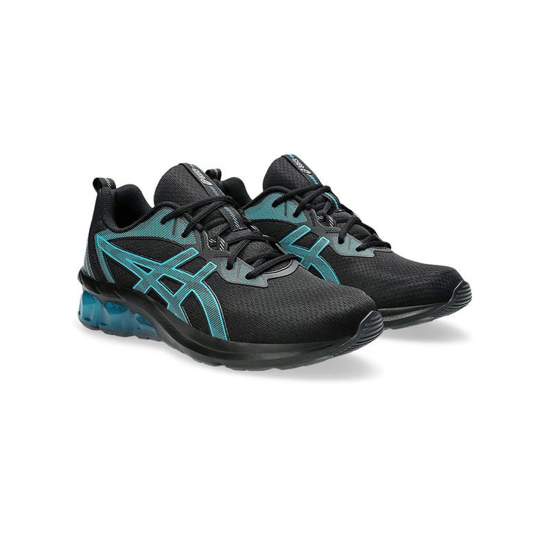 ASICS Men Gel-Quantum 90 Iv Black/Lagoon Sneakers (UK 7)