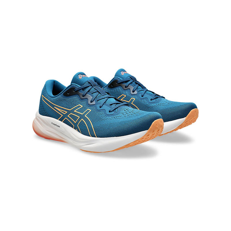ASICS Men Gel-Pulse 15 Rich Navy/Faded Orange Running Shoes (UK 11)