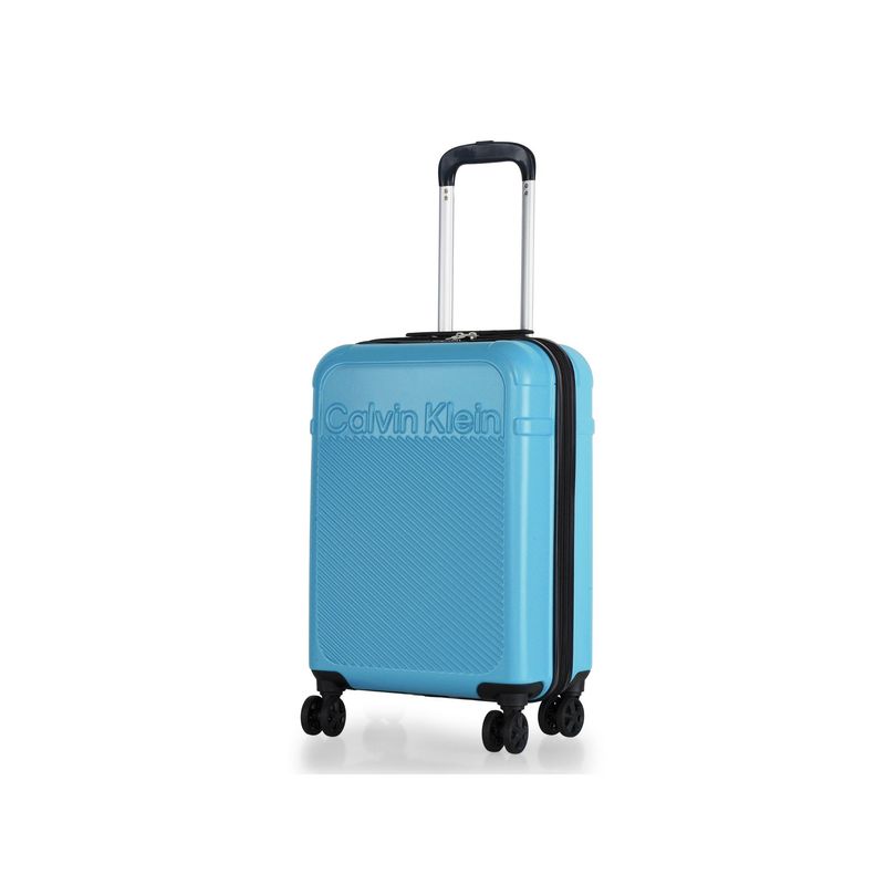 Calvin Klein Expression Range Pagoda Blue Color Hard Luggage (L)